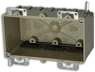 Caixa de junção de fibra de vidro EWK Three Gang Allied Moulded 9313