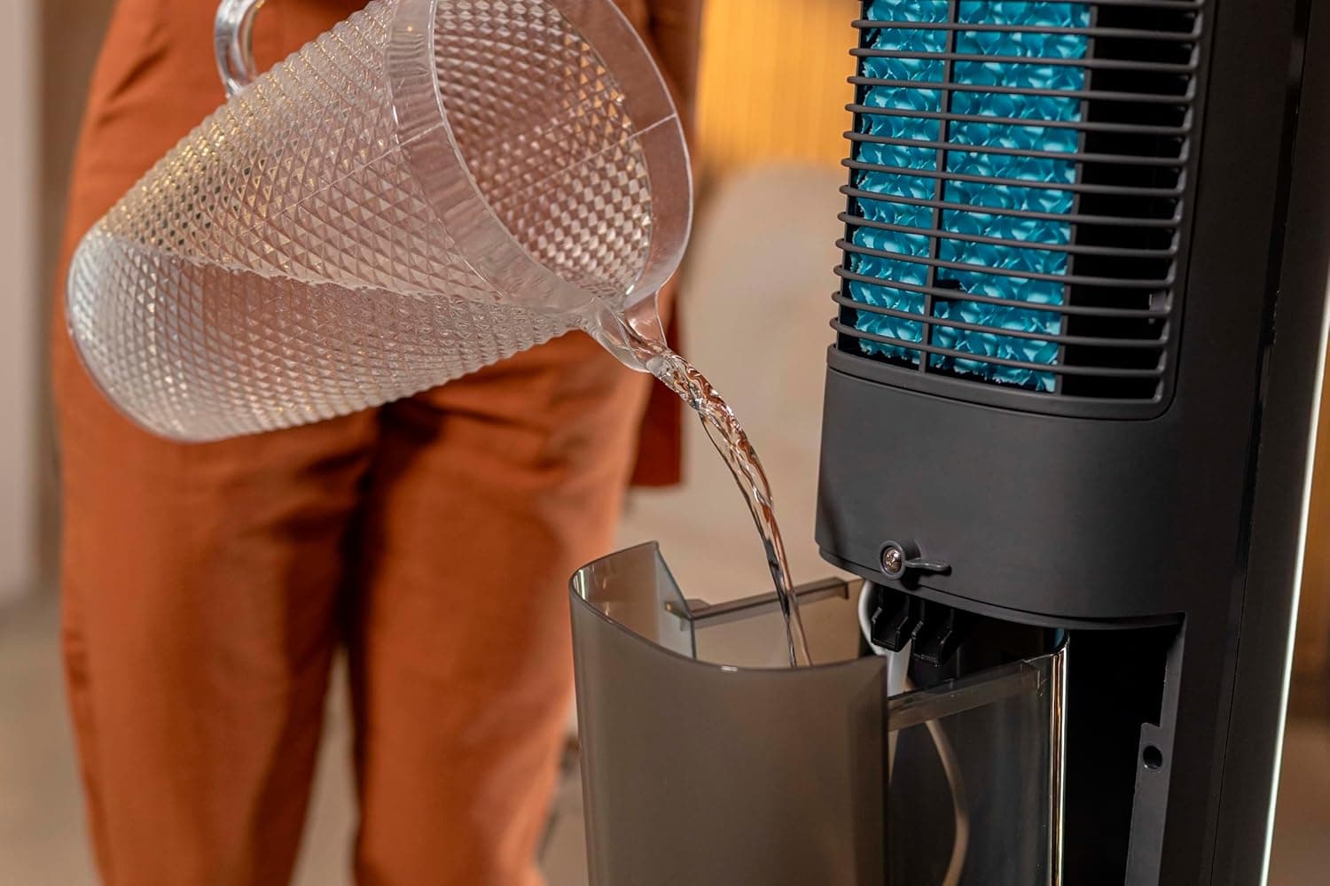 WAP Climatizador de Ar AIR FRESH 4 em 1, com Reservatório para Essência e 3 Níveis de Velocidades, Baixo Ruído, 90W 220V