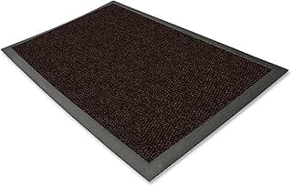 Tapete de borracha chocolate para limpador/raspador Berber Ultraguard, 152 cm x 91 cm