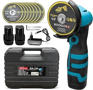 Esmerilhadeira angular GN-720 com 8 discos e 2 baterias
