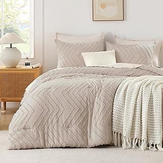 Conjunto de edredom de linho cinza claro e branco com padrão chevron para cama de solteiro