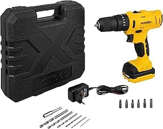 Parafusadeira/Furadeira Com Impacto A Bateria, 12 V, Fonte Bivolt Automática, Pfv 120i Vonder.
