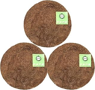 Kit 3 Manta Fofa Basket 30cm Diâmetro Para Orquídeas, Samambaias, Bromélias, Suculentas - Coquim