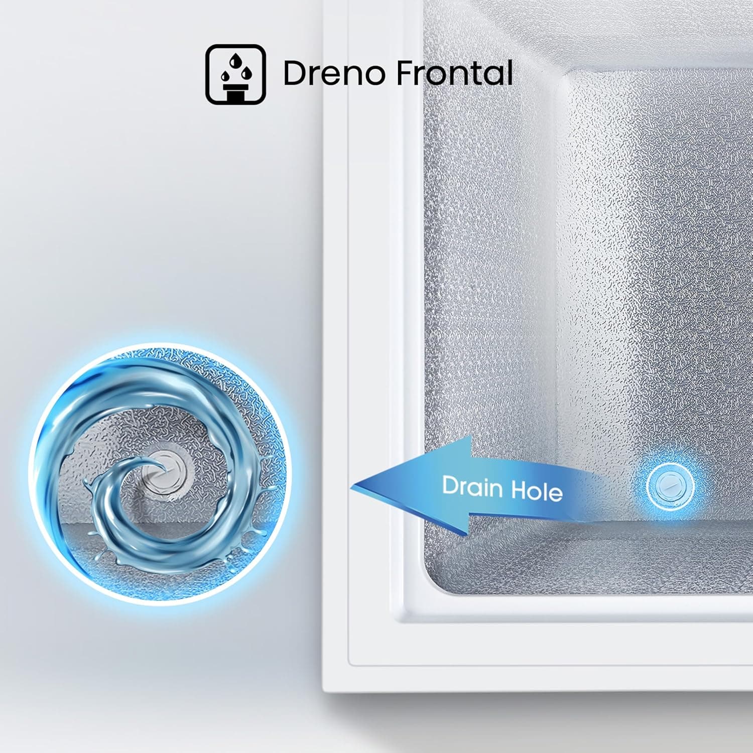 Freezer Horizontal Hisense FC257N Tripla Ação 198 Litros Branco 127 Volts