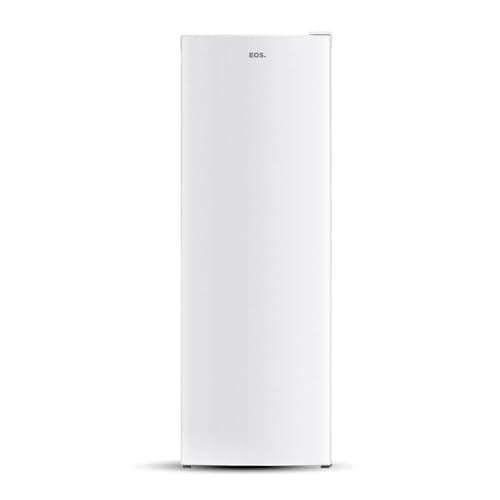 Freezer vertical EOS 242 litros branco em fundo isolado