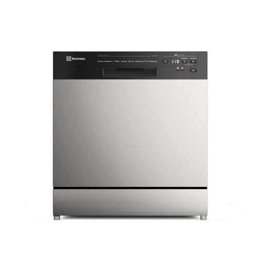 Lava-louça Electrolux 8 Serviços Inox com Programa Lava & Seca 50 min (LS08E) 127V