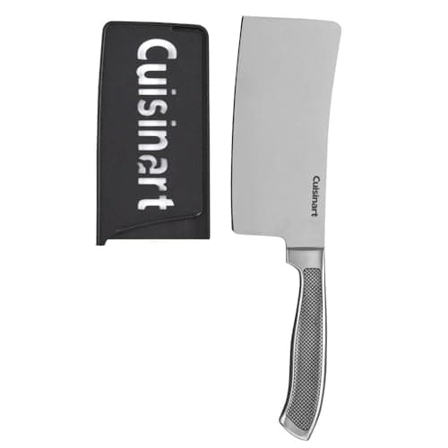 Cutelo Cuisinart Graphix com Protetor de Lâmina, lâmina de aço inoxidável, cabo texturizado, protetor de lâmina preto