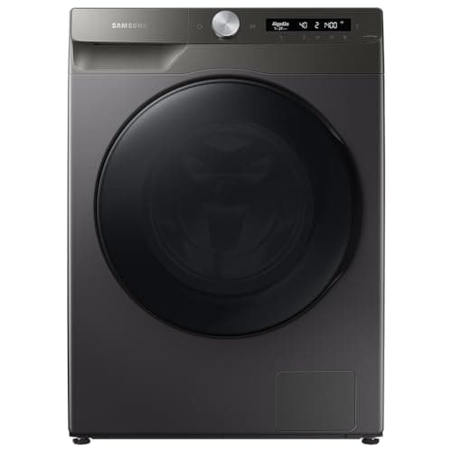 Lava e Seca Samsung WD13T Inox 13kg com controle digital - preto e aço inoxidável