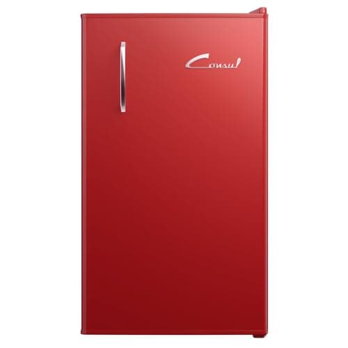 Frigobar Retrô Vermelho Carmim Consul 117 Litros - CRA12AV 110v