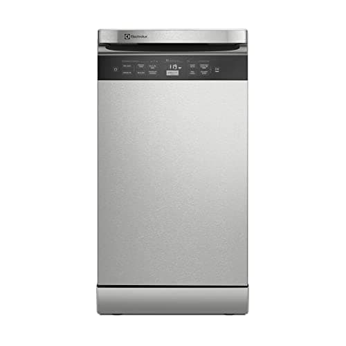 Lava-louças Electrolux 10 serviços em inox com função higienizar, frente prata