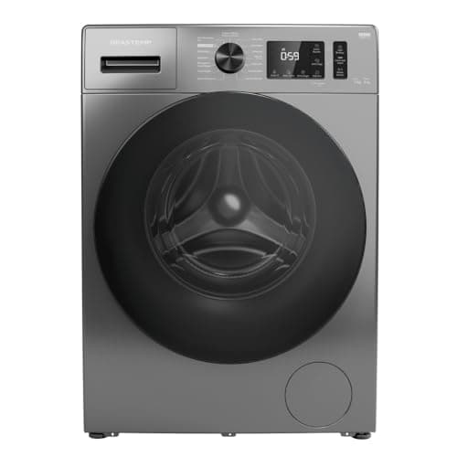 Máquina de lavar e secar Brastemp Titanium 11Kg/6Kg, aço escovado, painel digital