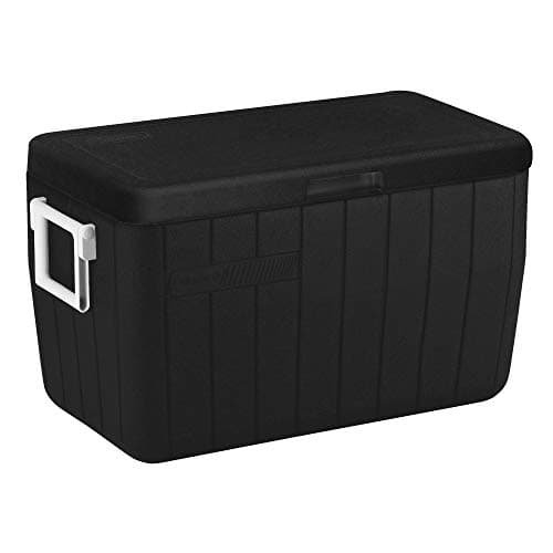 Caixa Térmica Coleman 48QT 45,4L Preta com Alça de Metal