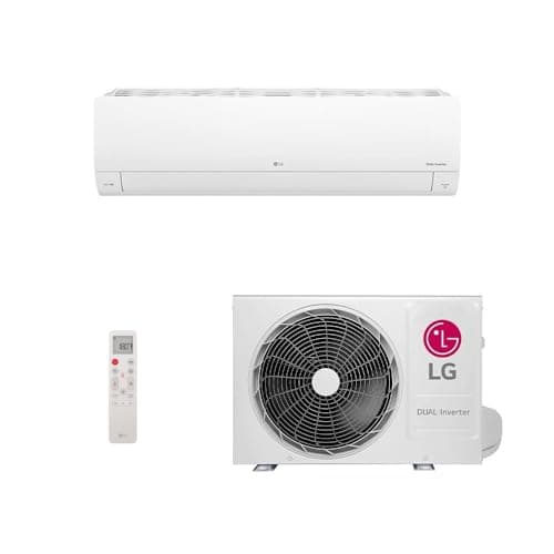 Ar Condicionado LG DUAL Inverter AI Voice 9000 BTUs Quente e Frio 220V S3-W09AA31E