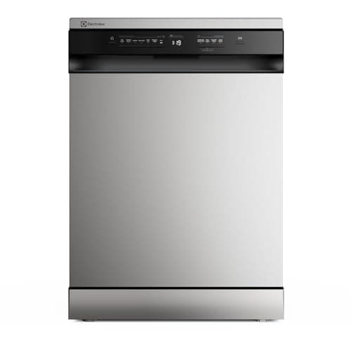 Lava-louça Electrolux LS14E de 14 serviços em aço inoxidável, vista frontal