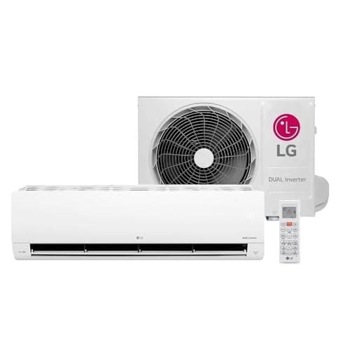 Ar condicionado split LG Dual Inverter Voice +IA 12.000 BTU/h Frio branco