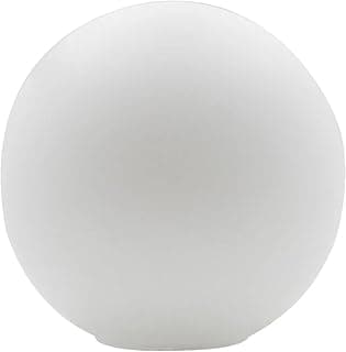 Globo de Vidro 10cm de Diâmetro Leitoso Fosco Esfera Bola Bolinha Sem Colar Encaixe de Aproximadamente 5cm para Abajur Pendente Lustre Arandela Jabuticaba TANGERINA