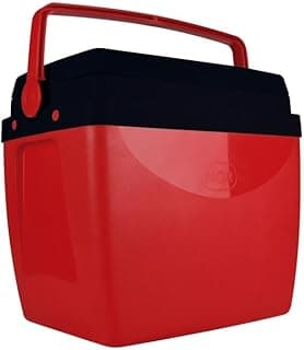 Mor - Caixa Térmica 26 Litros Vermelho com Preto