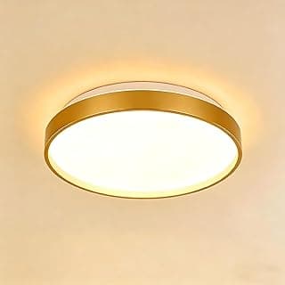 BEMMY Luminária de Teto 34CM, Luz De Teto com 3 Cores Claras para Sala de Jantar, Quarto, Cozinha, Café, Lustre de LED Pendente, Luminária Pendente de LED (85-265V)