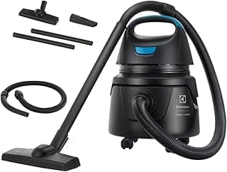 Aspirador de pó e água Electrolux AWD01, preto e azul, com acessórios