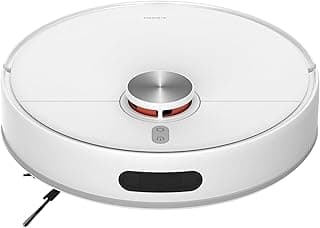 Robô aspirador de pó Xiaomi S40C, cor branca, ângulo frontal