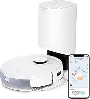 Combo de aspirador e esfregão robô ECOVACS DEEBOT TEO+ com estação de esvaziamento automático