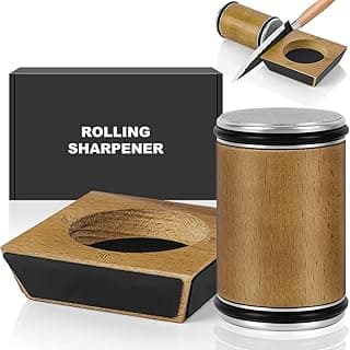 Kit de afiador de facas magnético com pedra de afiar de diamante de quatro lados