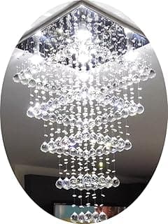 Lustre De Cristal Para Vão De Escada, Pé Direito Duplo (2m)