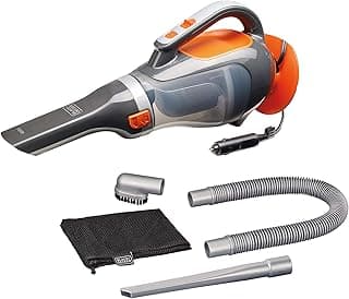 Aspirador de pó portátil BLACK+DECKER BDCV610 cinza e laranja com acessórios