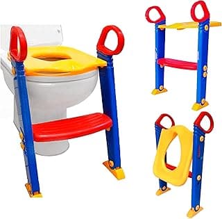 Importway Assento Redutor Infantil Com Escada Multicor